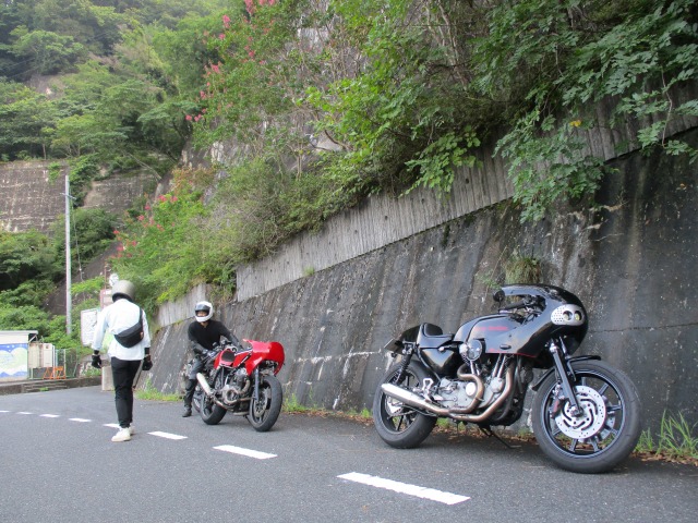 矢作ダムバイク