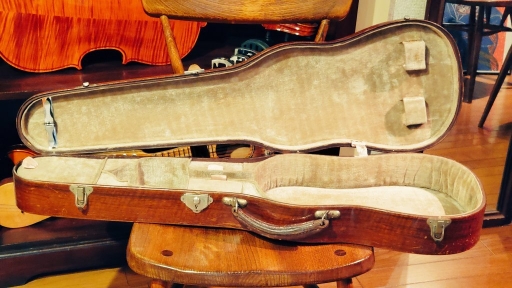 フランス Laberte 木製アンティーク(1920年代)ヴァイオリンケース