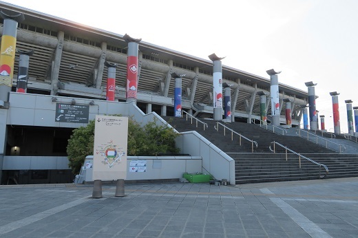 横浜国際総合競技場の外観１