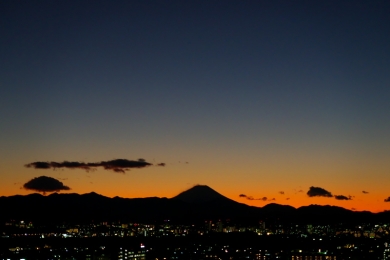 富士山の夕景＃２