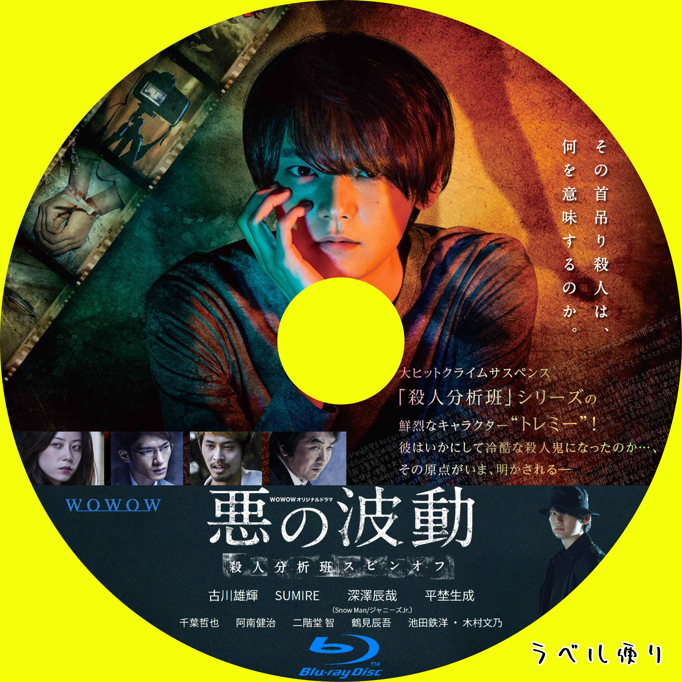 WOWOWオリジナルドラマ 悪の波動 殺人分析班スピンオフ DVD-BOX DV 