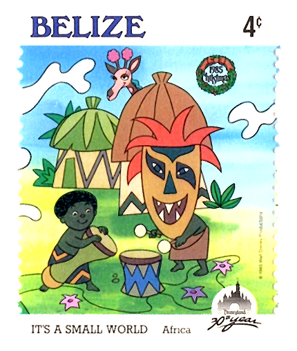 ベリーズの切手　4　