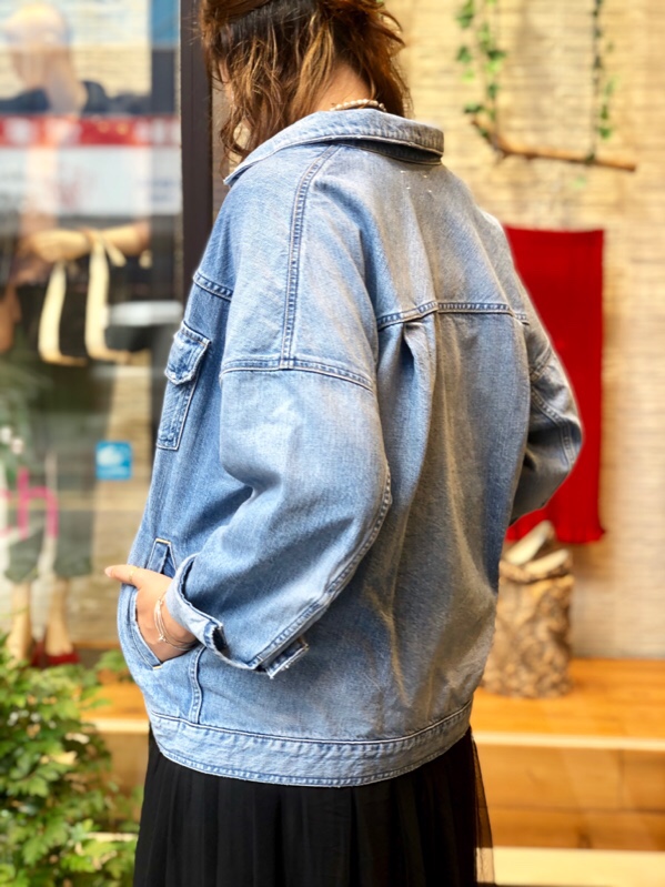 新発売のジャケット/アウターアッパーハイツ THE LOOSE JEAN JK サイズ0 CROM