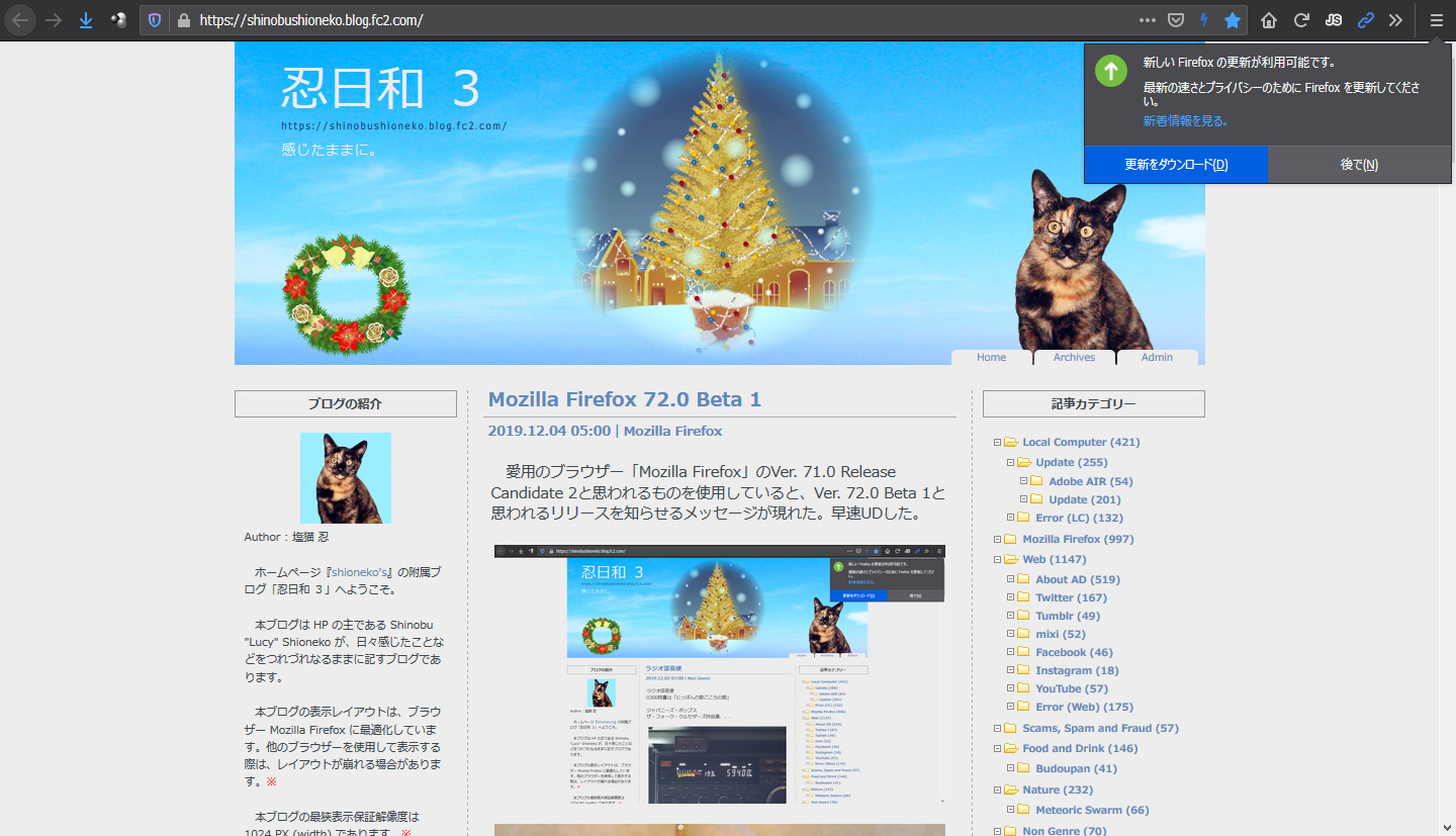Mozilla Firefox 72.0 Beta 2