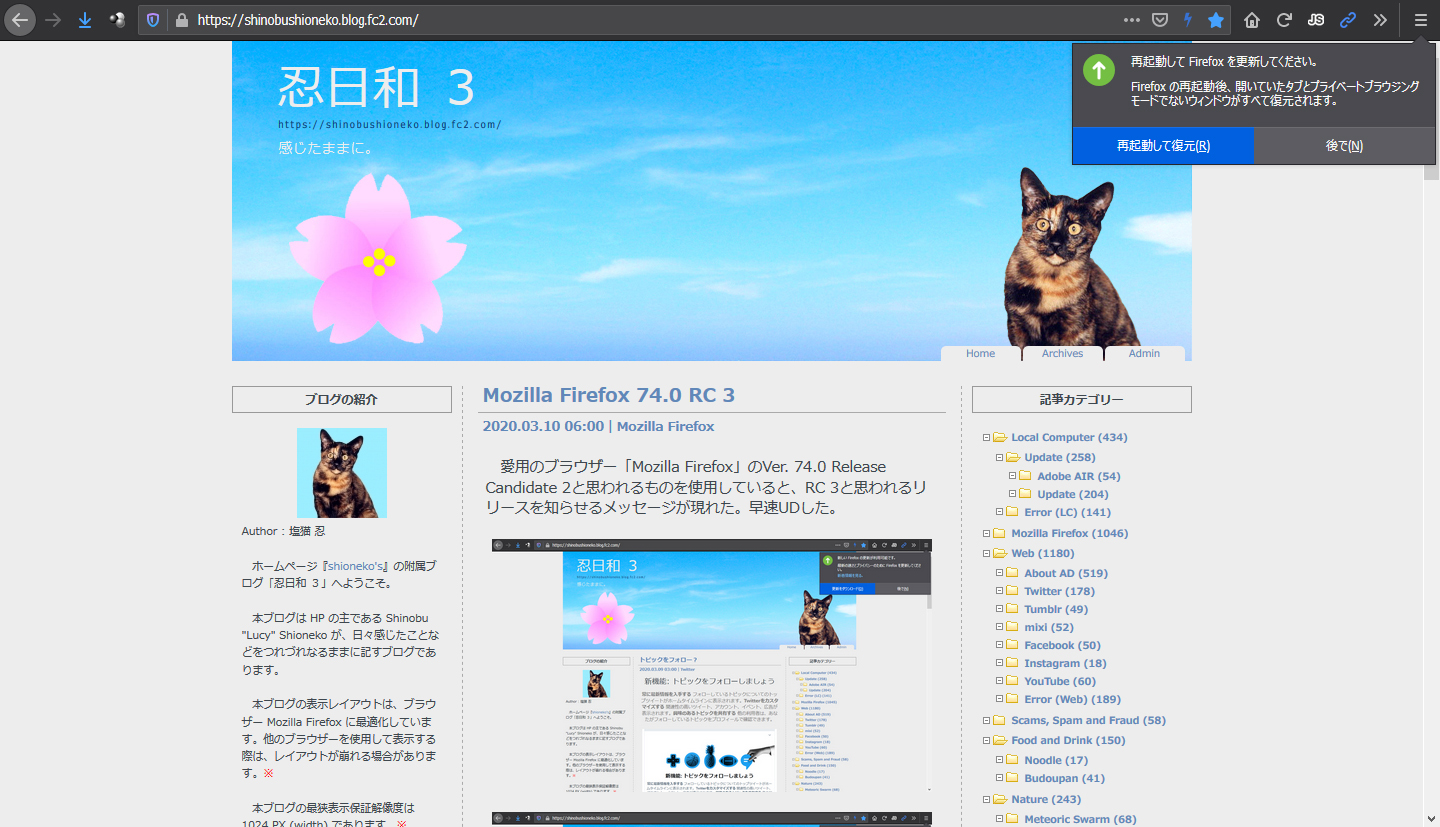 Mozilla Firefox 75.0 Beta 1