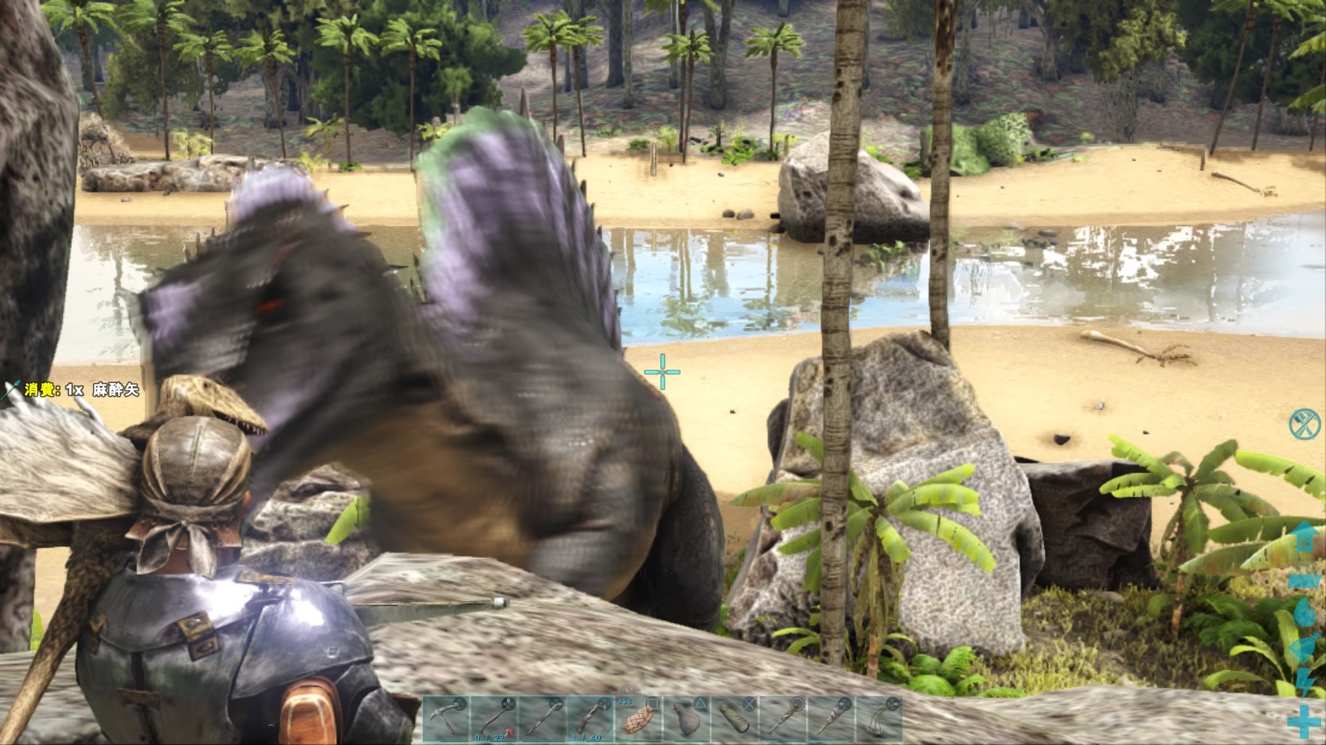 Ark Survival Evolved で恐竜サバイブpart12 宿敵スピノサウルスを制す 妄想シンフォニー