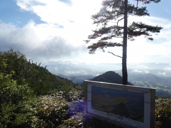 伊賀盆地絶景展望台からの眺め